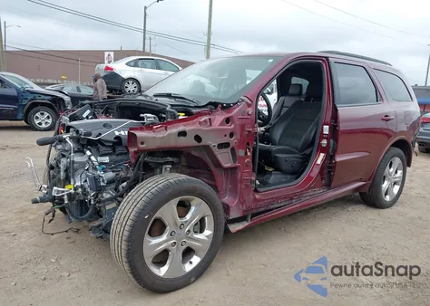 2023 Dodge Durango R/T Plus Awd из США, поврежденный, VIN 1C4SDJCT9PC676027